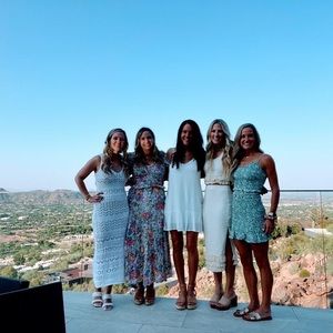 Saylor top and skirt set, worn once